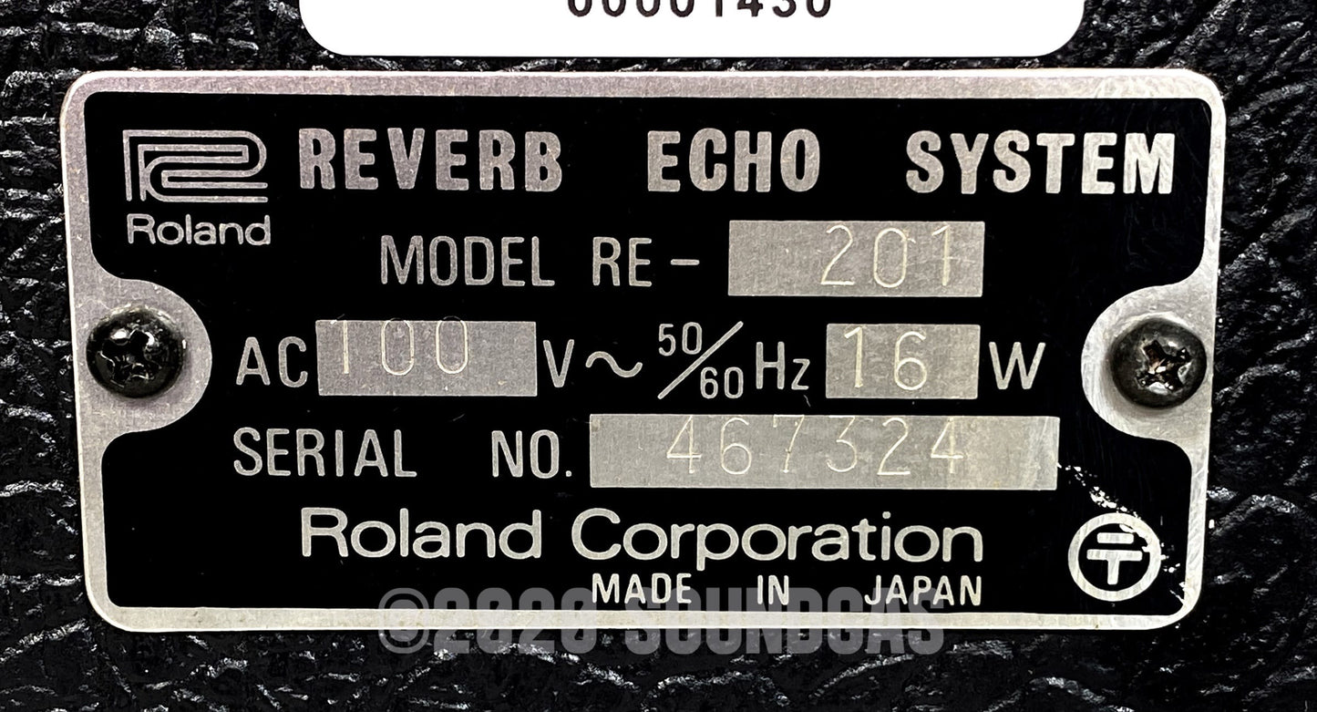 Roland RE-201 Space Echo - Early Preamps