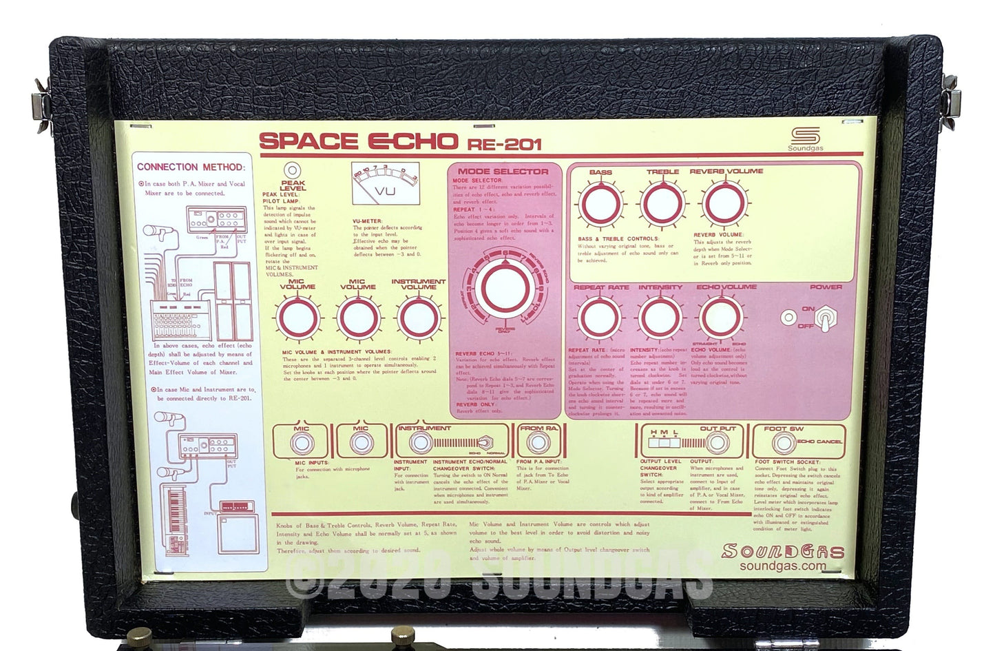 Roland RE-201 Space Echo - Early Preamps