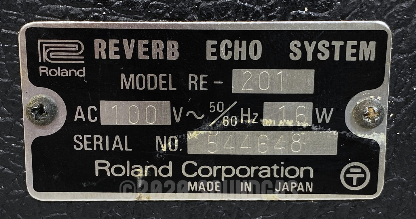 Roland RE-201 Space Echo - Early Preamps