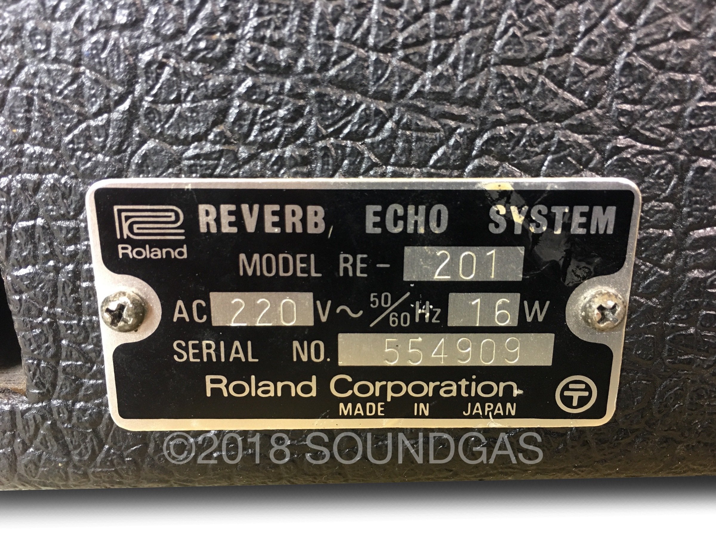 Roland RE-201 Space Echo - 220/240v