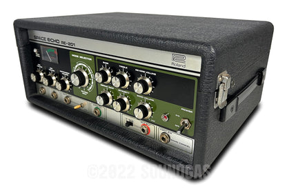 Roland RE-201 Space Echo, Early Preamp Mod, Zero Head Gain