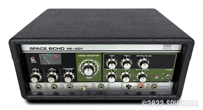 Roland RE-201 Space Echo, Early Preamp Mod, Zero Head Gain