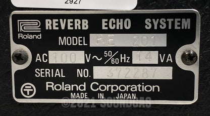 Roland RE-201 Space Echo - Early Preamps