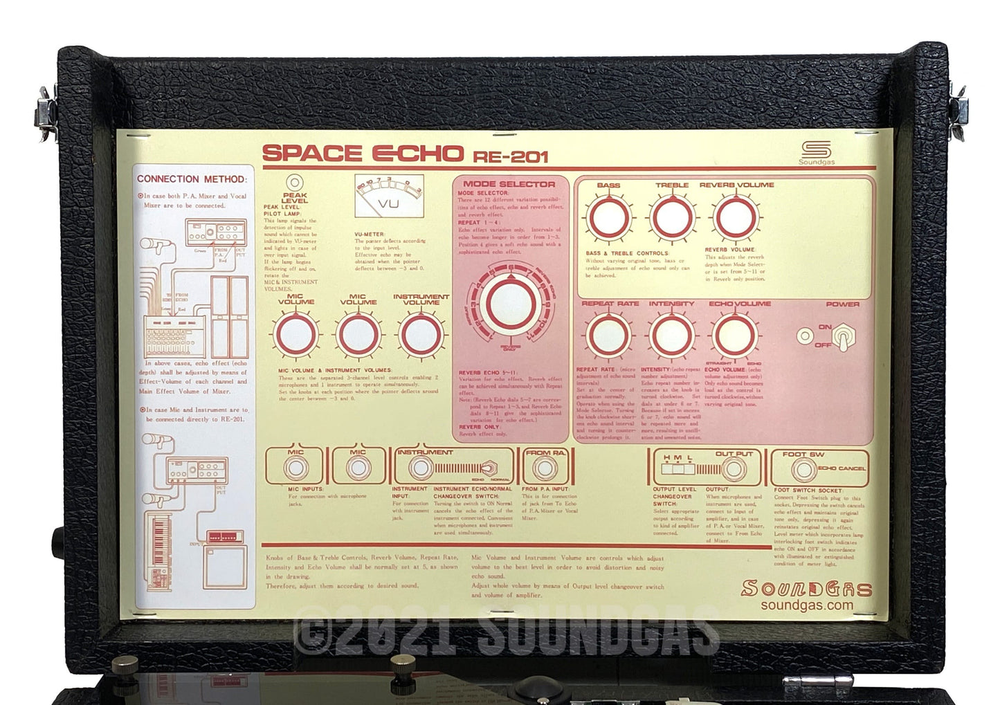 Roland RE-201 Space Echo - Early Preamps