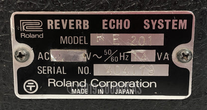 Roland RE-201 Space Echo - Early Preamps