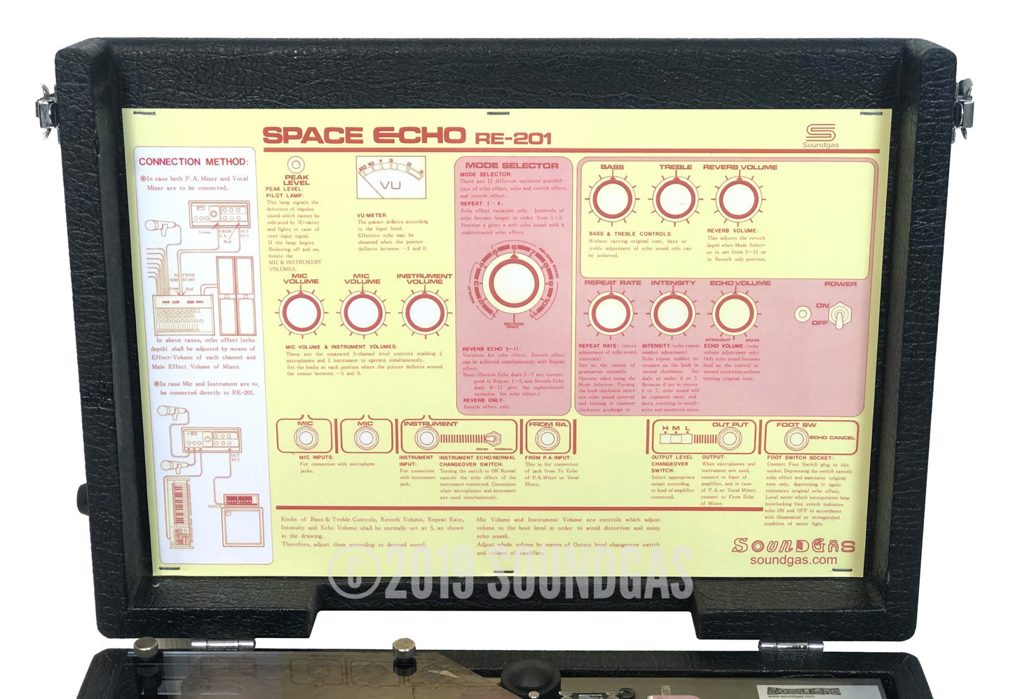 Roland RE-201 Space Echo - Early Preamps