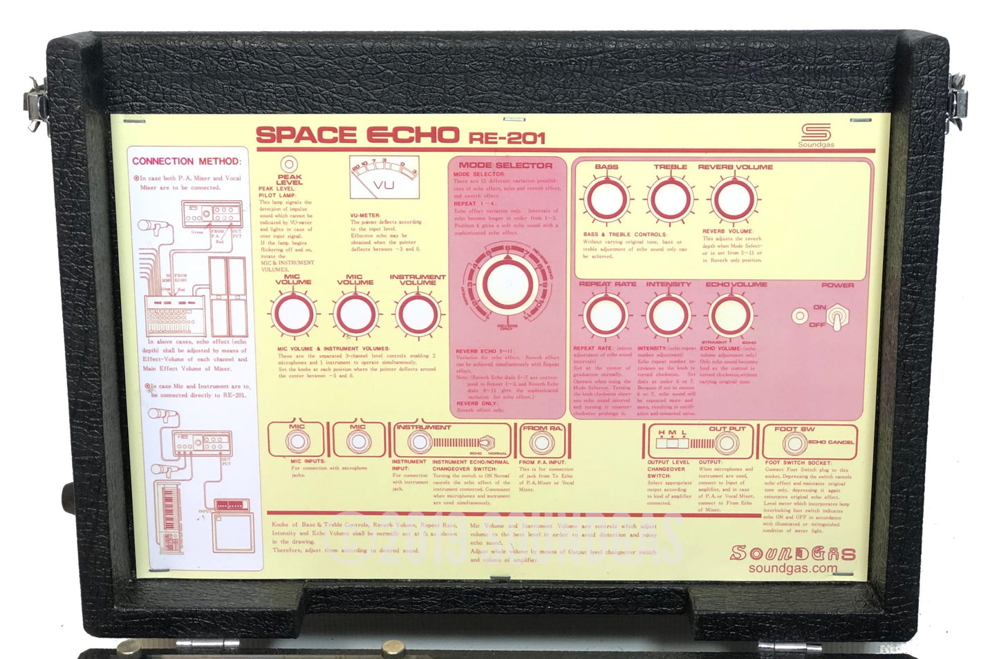 Roland RE-201 Space Echo - Early Preamps