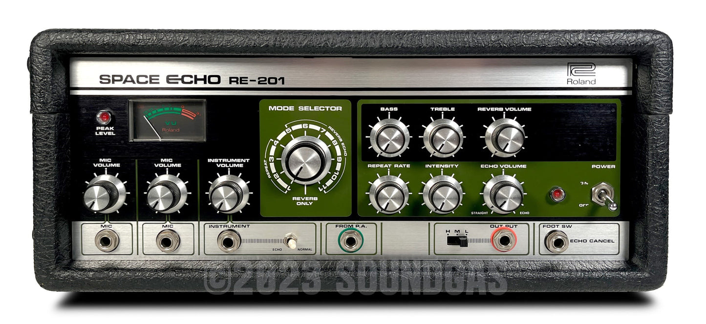 Roland RE-201 Space Echo, Early Preamps - Near Mint, Zero Head Gain