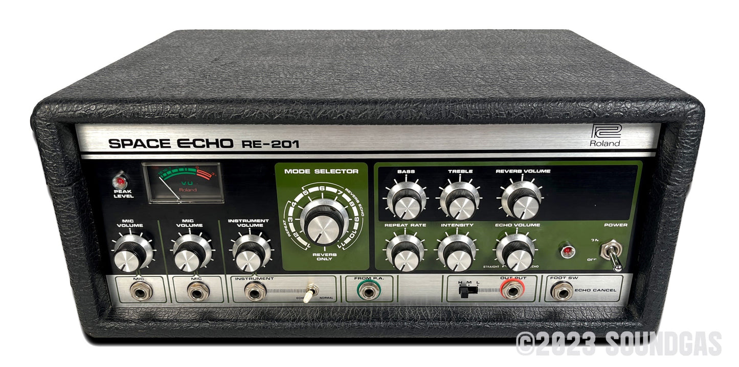 Roland RE-201 Space Echo, Early Preamps - Near Mint, Zero Head Gain