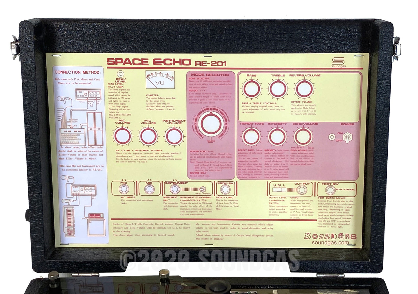 Roland RE-201 Space Echo - Early Preamps