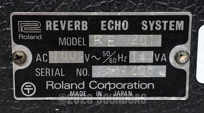 Roland RE-201 Space Echo - Early Preamps