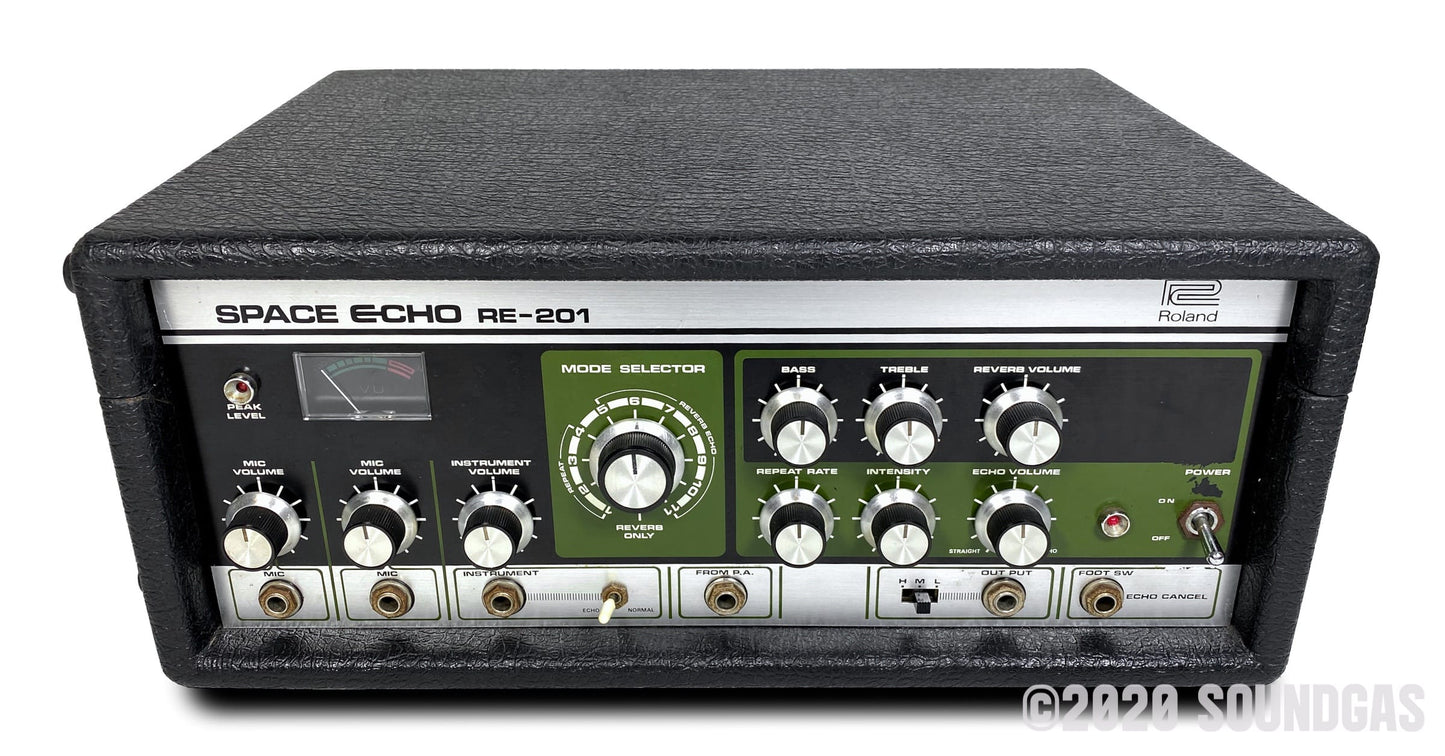 Roland RE-201 Space Echo - Early Preamps