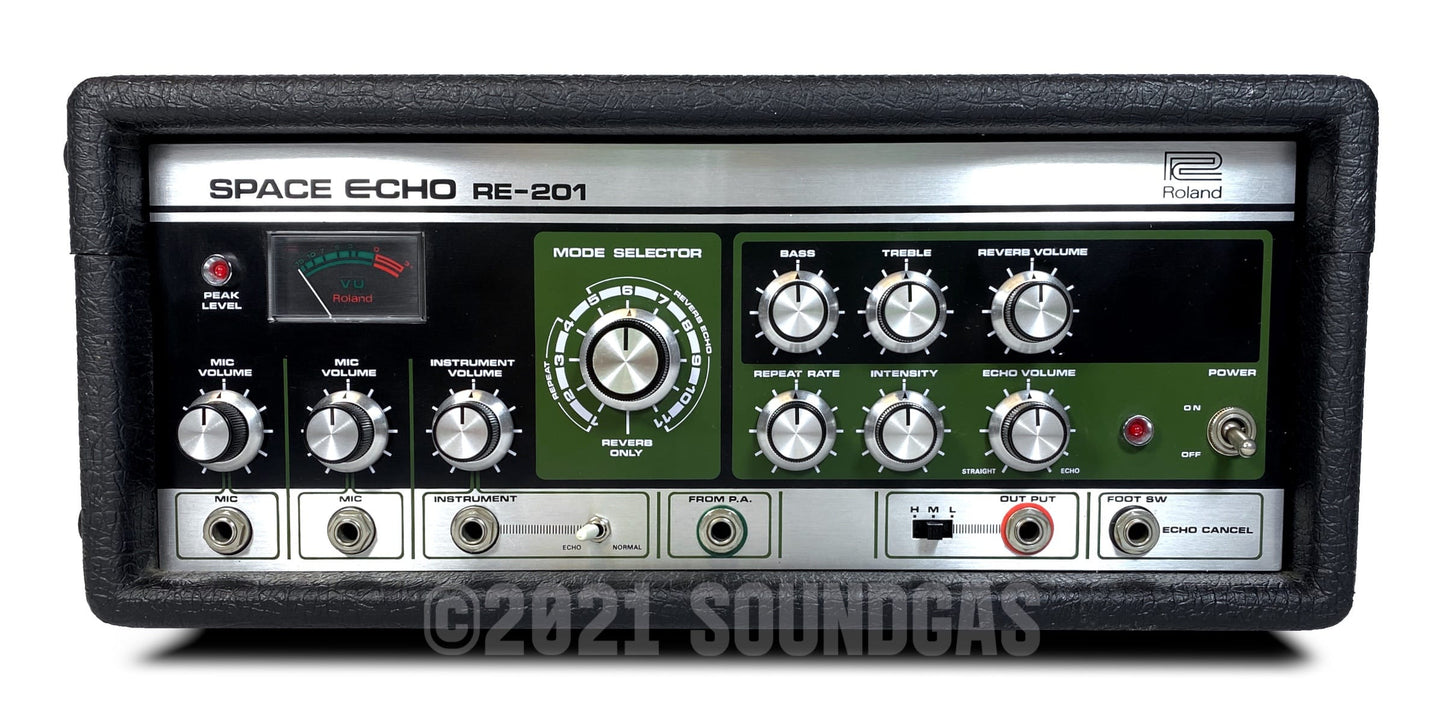 Roland RE-201 Space Echo - Preamp Mod, Near Mint