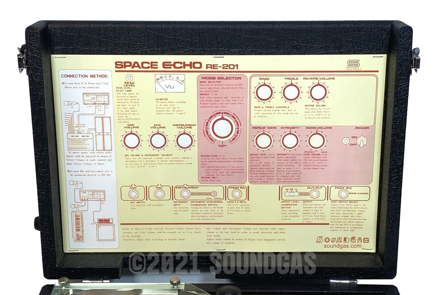 Roland RE-201 Space Echo - Preamp Mod, Near Mint