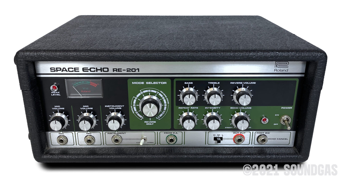 Roland RE-201 Space Echo - Preamp Mod, Near Mint