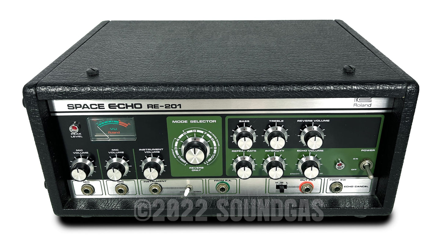 Roland RE-201 Space Echo, Early Preamp Mod