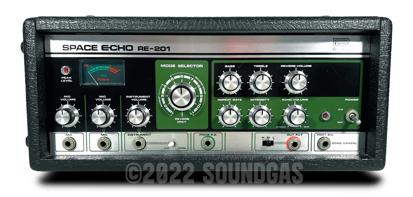 Roland RE-201 Space Echo, Early Preamp Mod