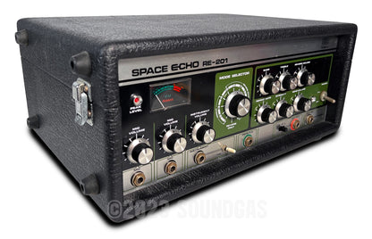 Roland RE-201 Space Echo, Early Preamp Mod, Zero Head Gain