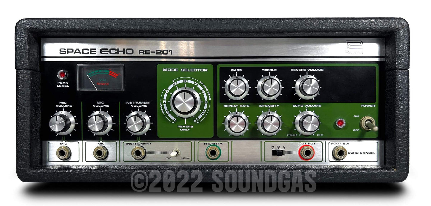 Roland RE-201 Space Echo - Zero Head Gain