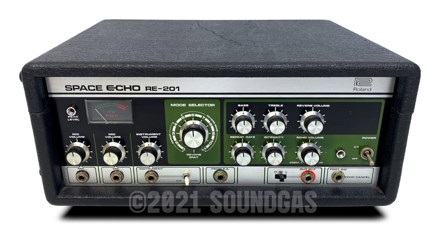 Roland RE-201 Space Echo, Early Preamp Mod