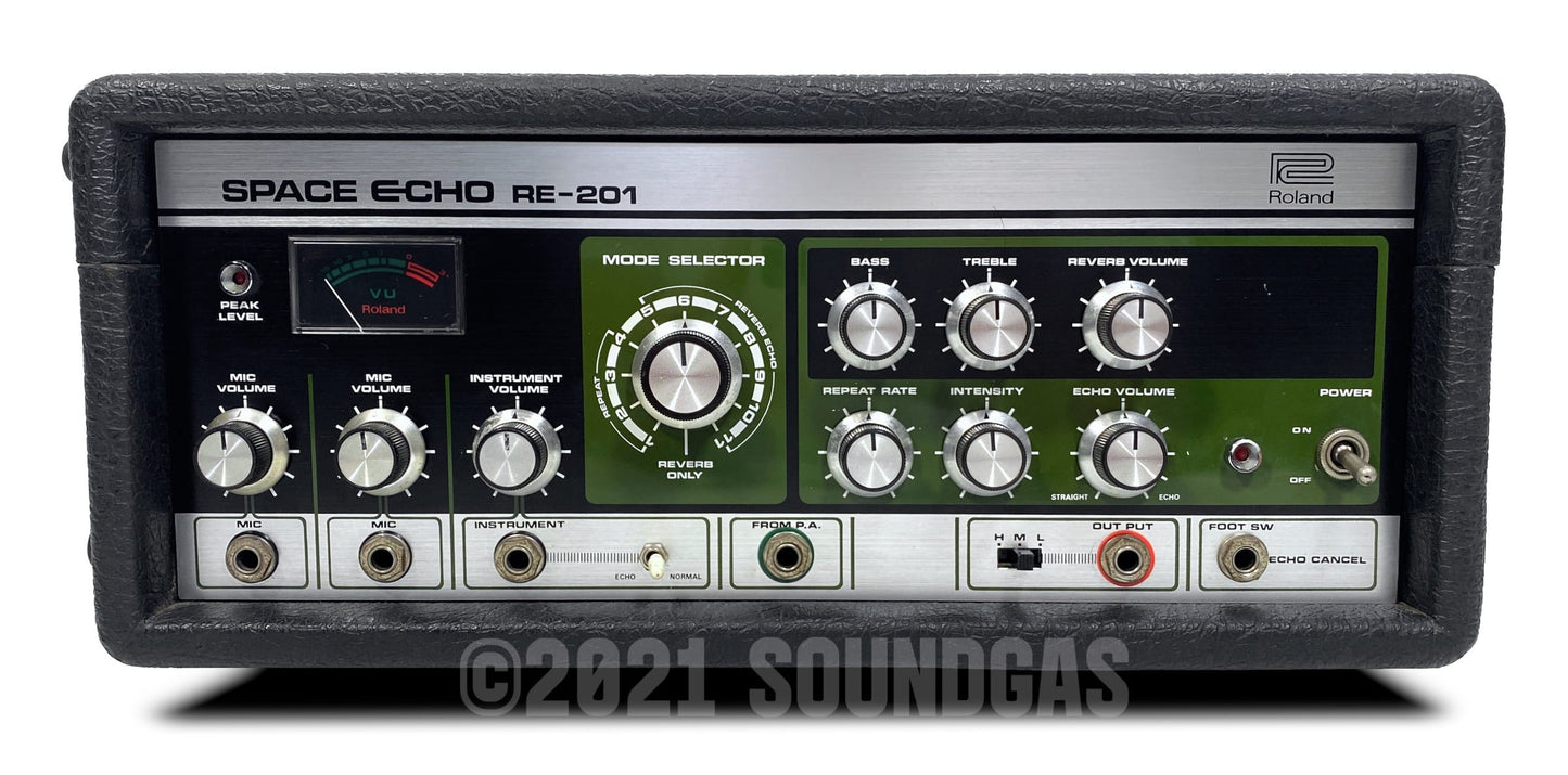 Roland RE-201 Space Echo, Early Preamp Mod