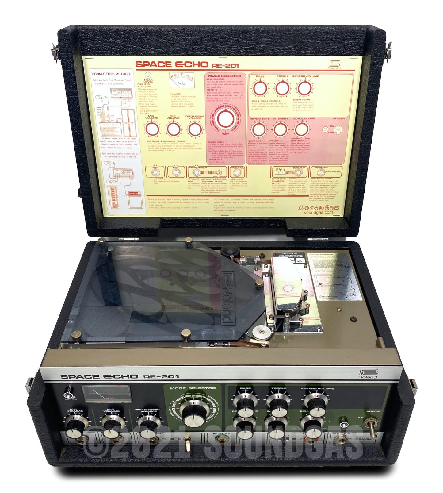 Roland RE-201 Space Echo, Early Preamp Mod