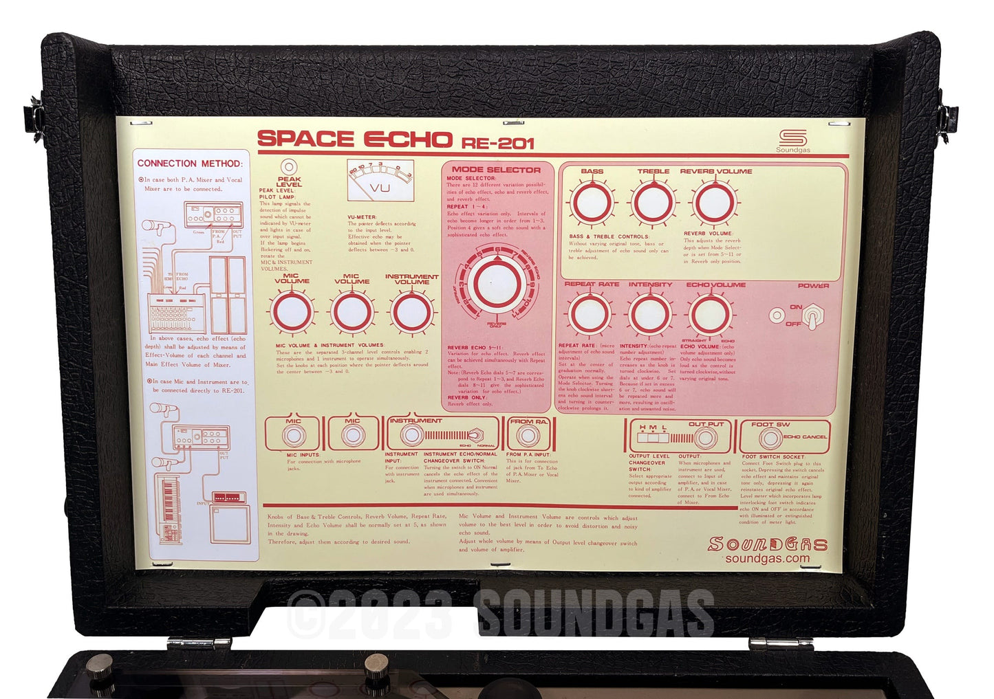 Roland RE-201 Space Echo, Early Preamp Mod