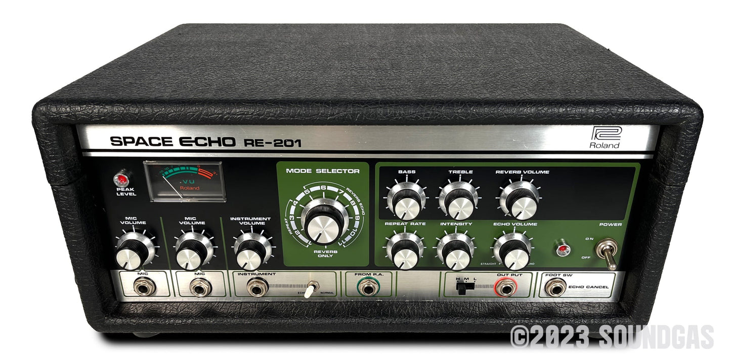 Roland RE-201 Space Echo, Early Preamp Mod