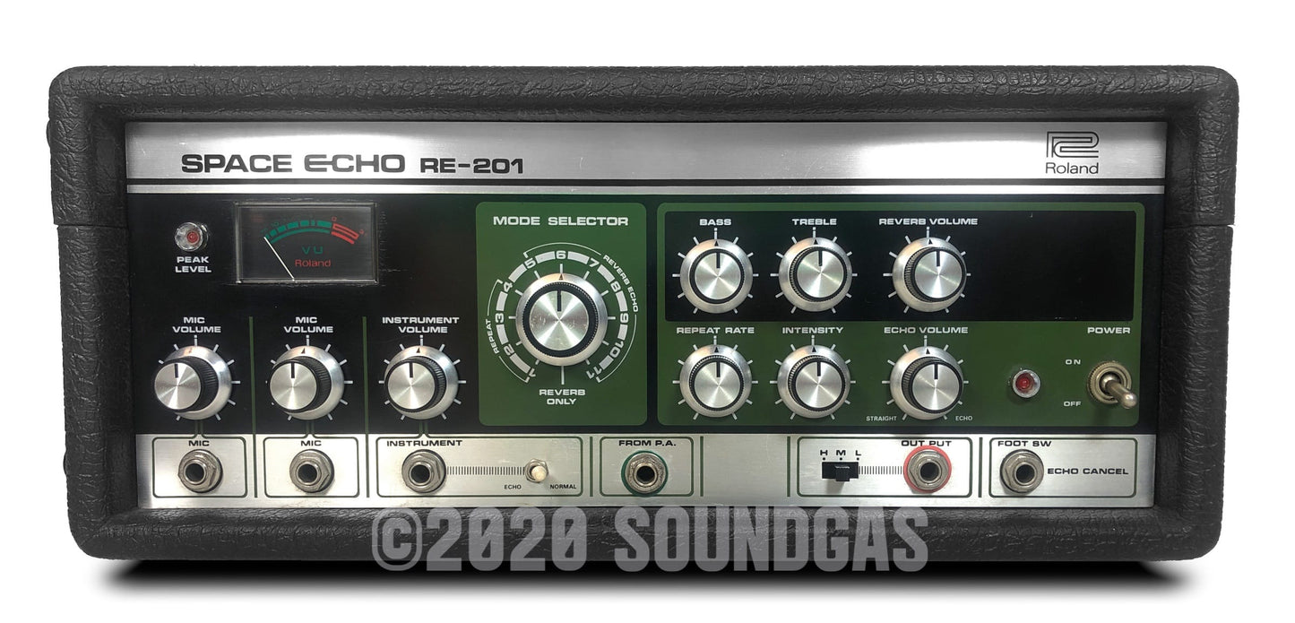 Roland RE-201 Space Echo - Early Preamps