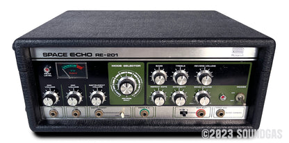 Roland RE-201 Space Echo, Early Preamp Mod, Zero Head Gain