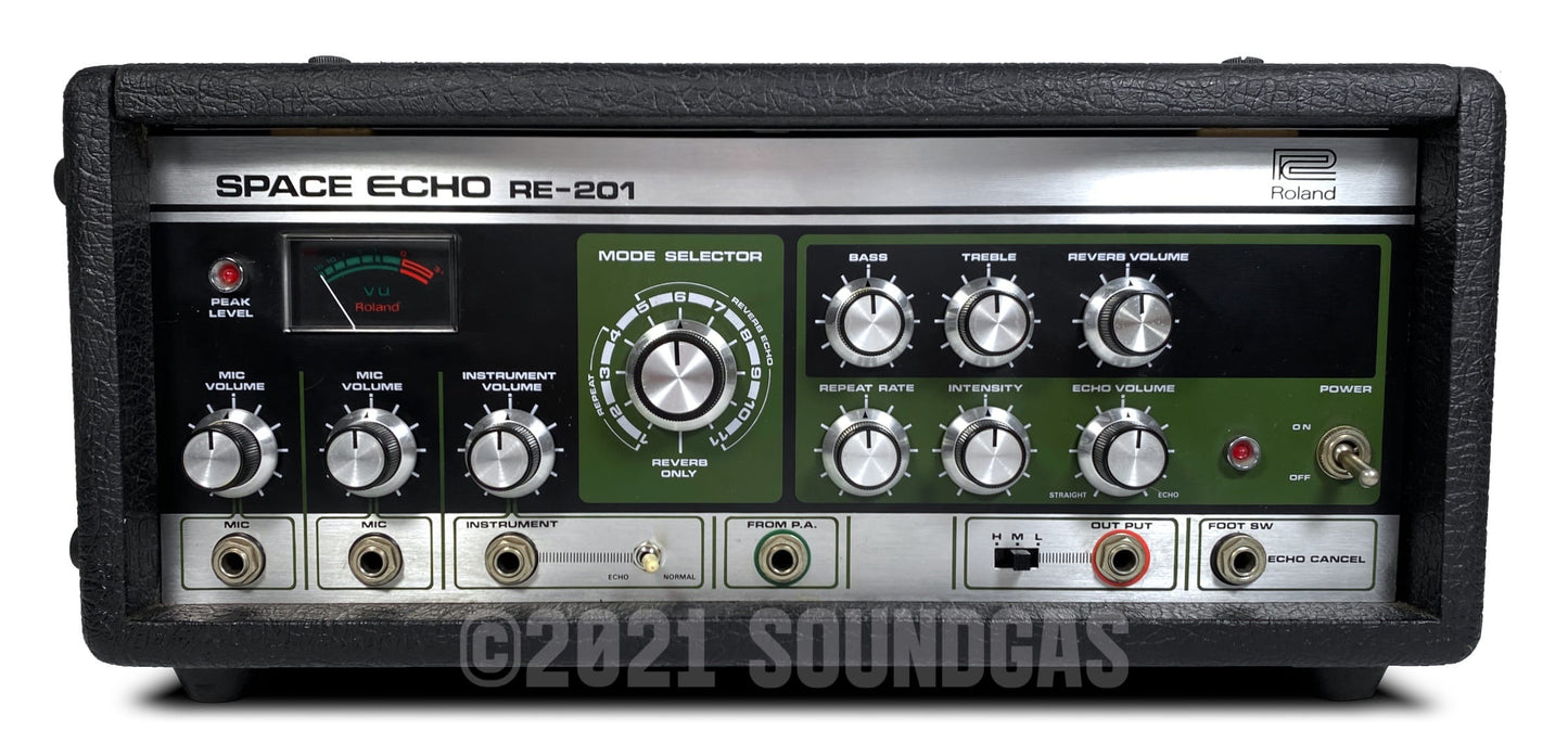 Roland RE-201 Space Echo, Early Preamp Mod