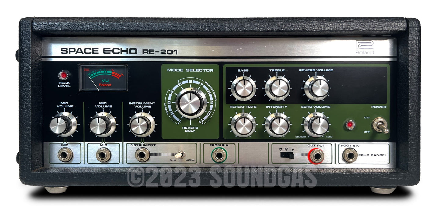 Roland RE-201 Space Echo - Zero Head Gain