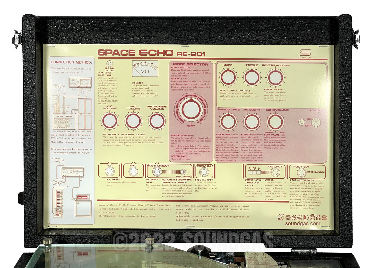 Roland RE-201 Space Echo, Early Preamps