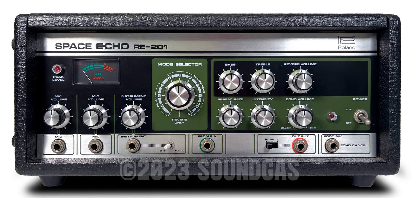 Roland RE-201 Space Echo - Zero Head Gain