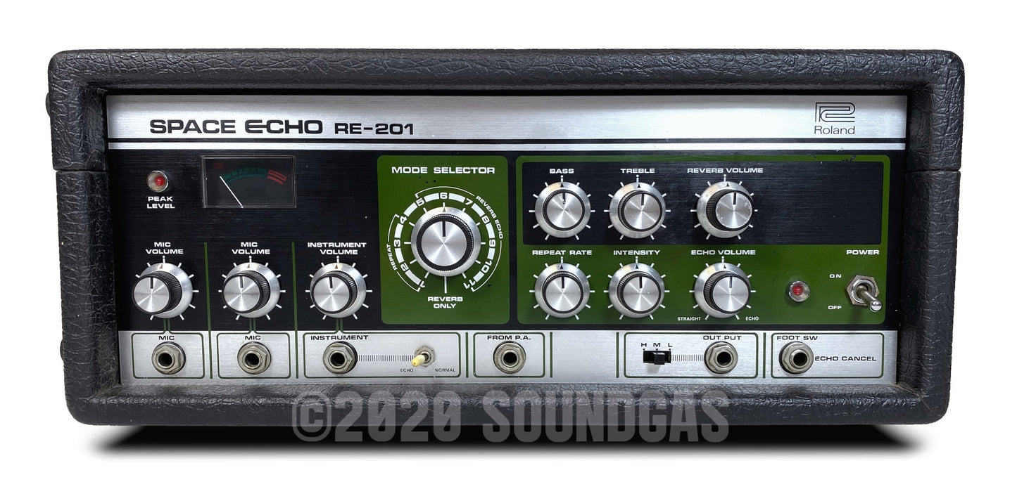 Roland RE-201 Space Echo - Early Preamps