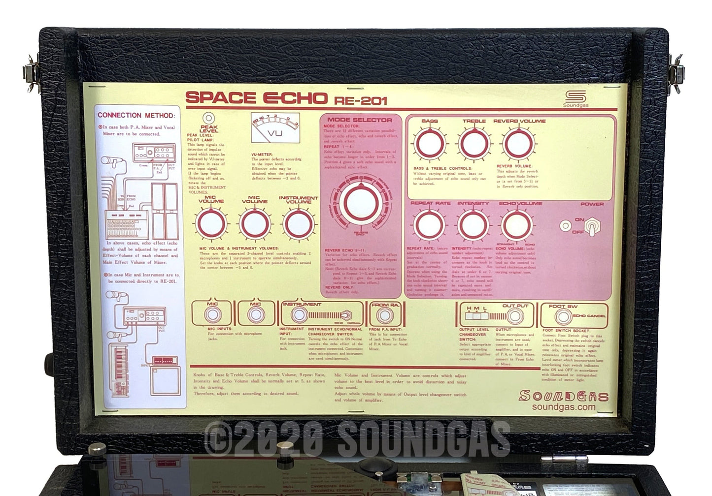 Roland RE-201 Space Echo - Early Preamps