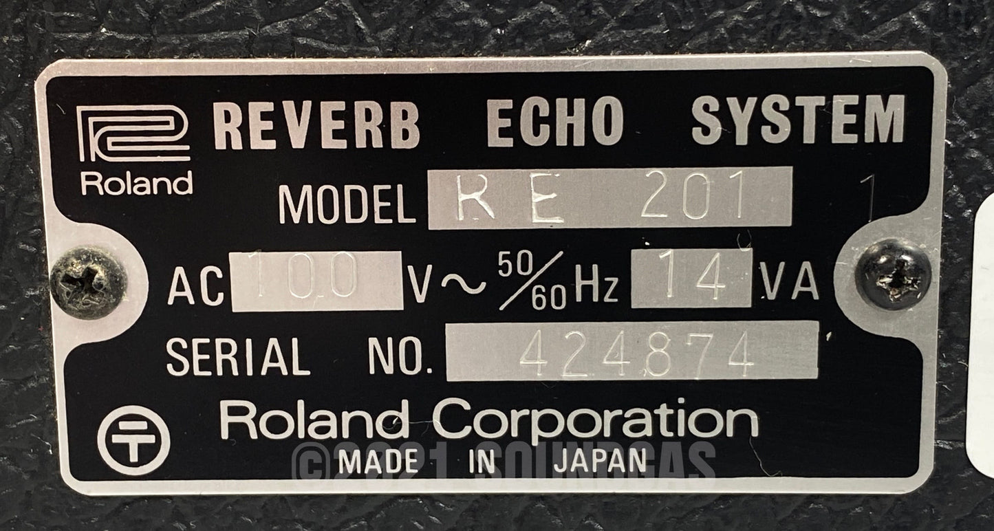 Roland RE-201 Space Echo - Early Preamps