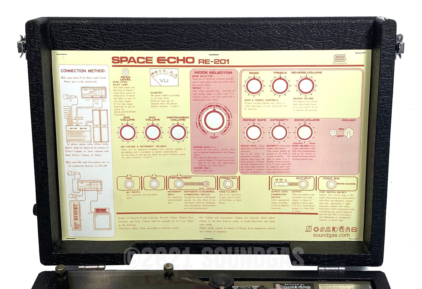 Roland RE-201 Space Echo - Early Preamps