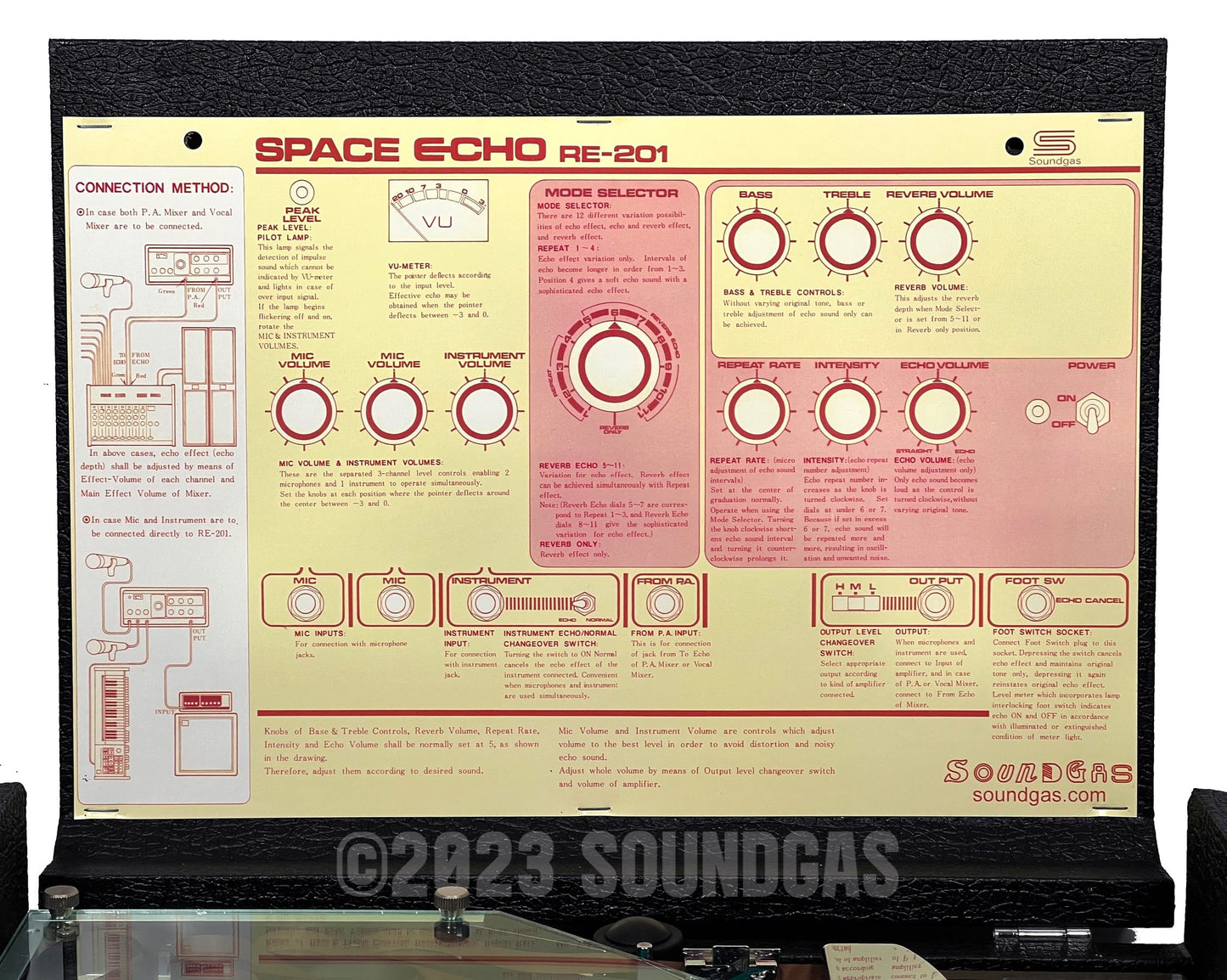 Roland RE-201 Space Echo, Early Preamp Mod