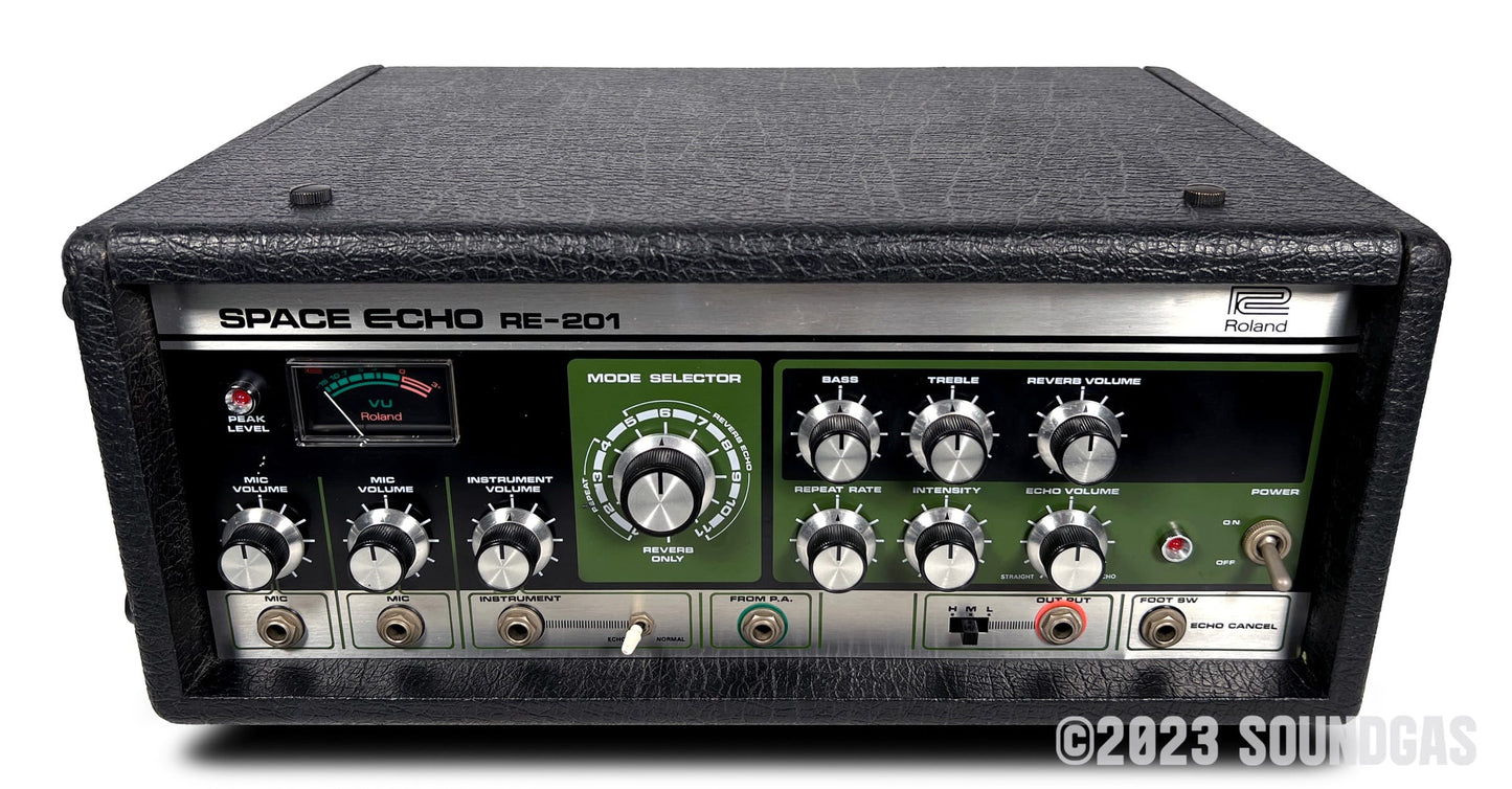 Roland RE-201 Space Echo, Early Preamp Mod