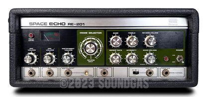 Roland RE-201 Space Echo, Early Preamps, Zero Head Gain