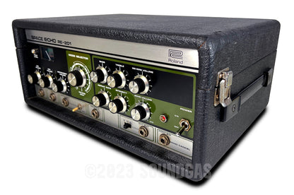 Roland RE-201 Space Echo, Early Preamps, Zero Head Gain