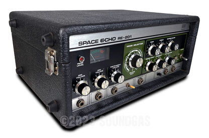 Roland RE-201 Space Echo, Early Preamps, Zero Head Gain