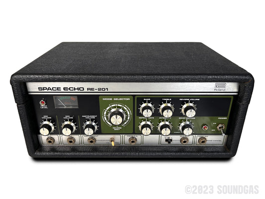 Roland RE-201 Space Echo, Early Preamps, Zero Head Gain