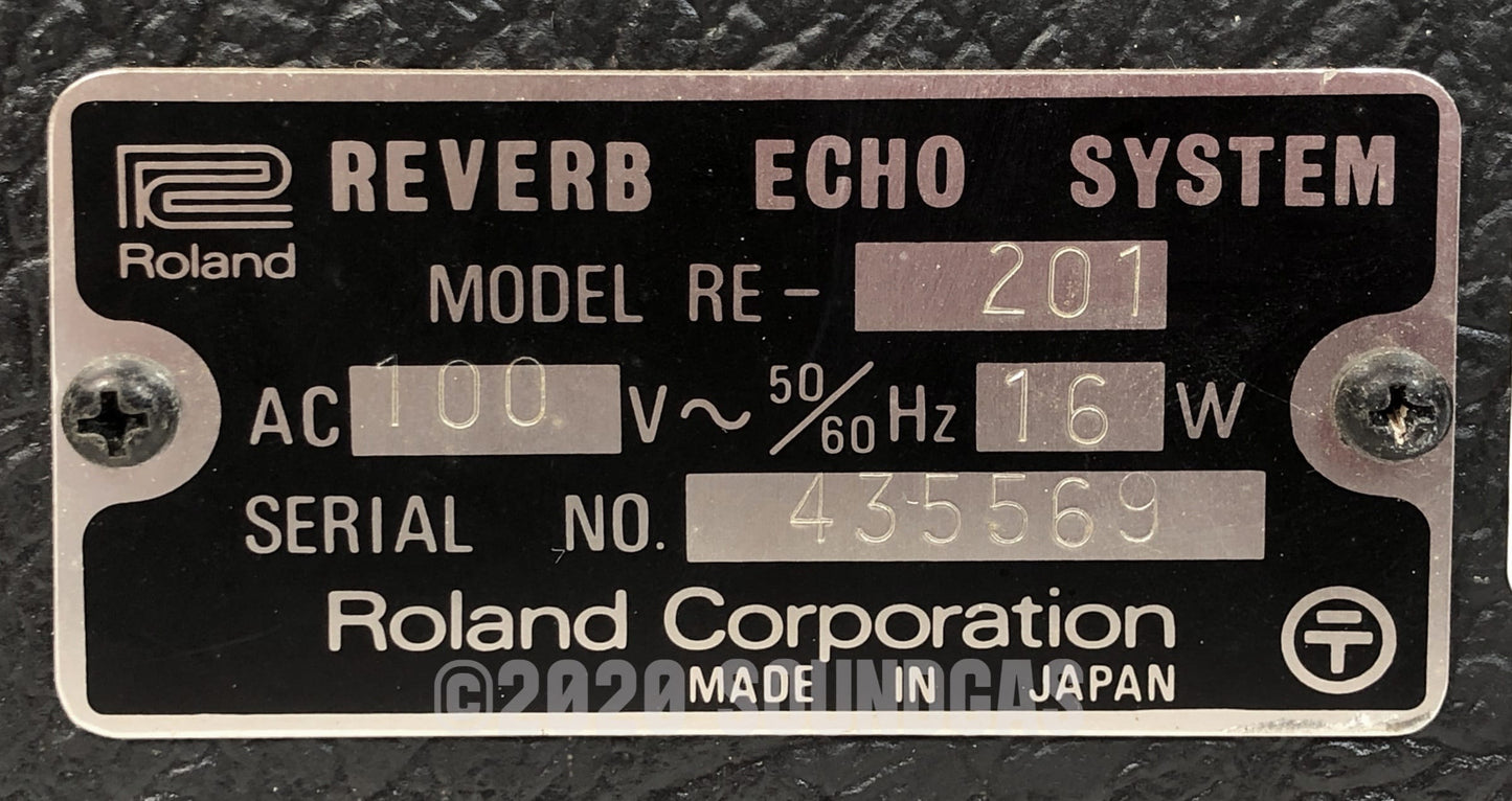 Roland RE-201 Space Echo - Early Preamps