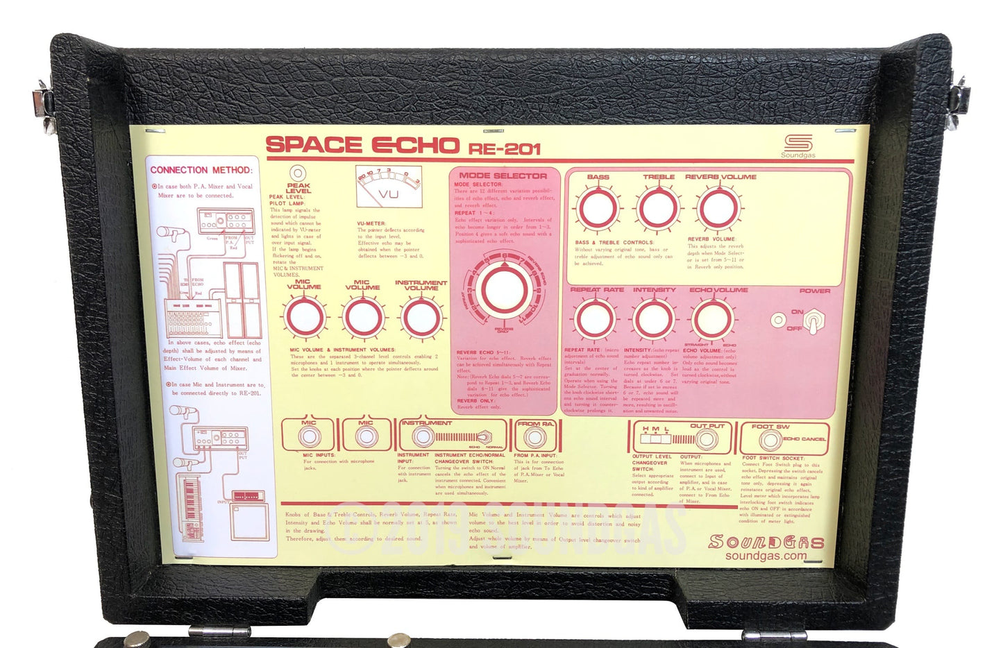 Roland RE-201 Space Echo - Early Preamps