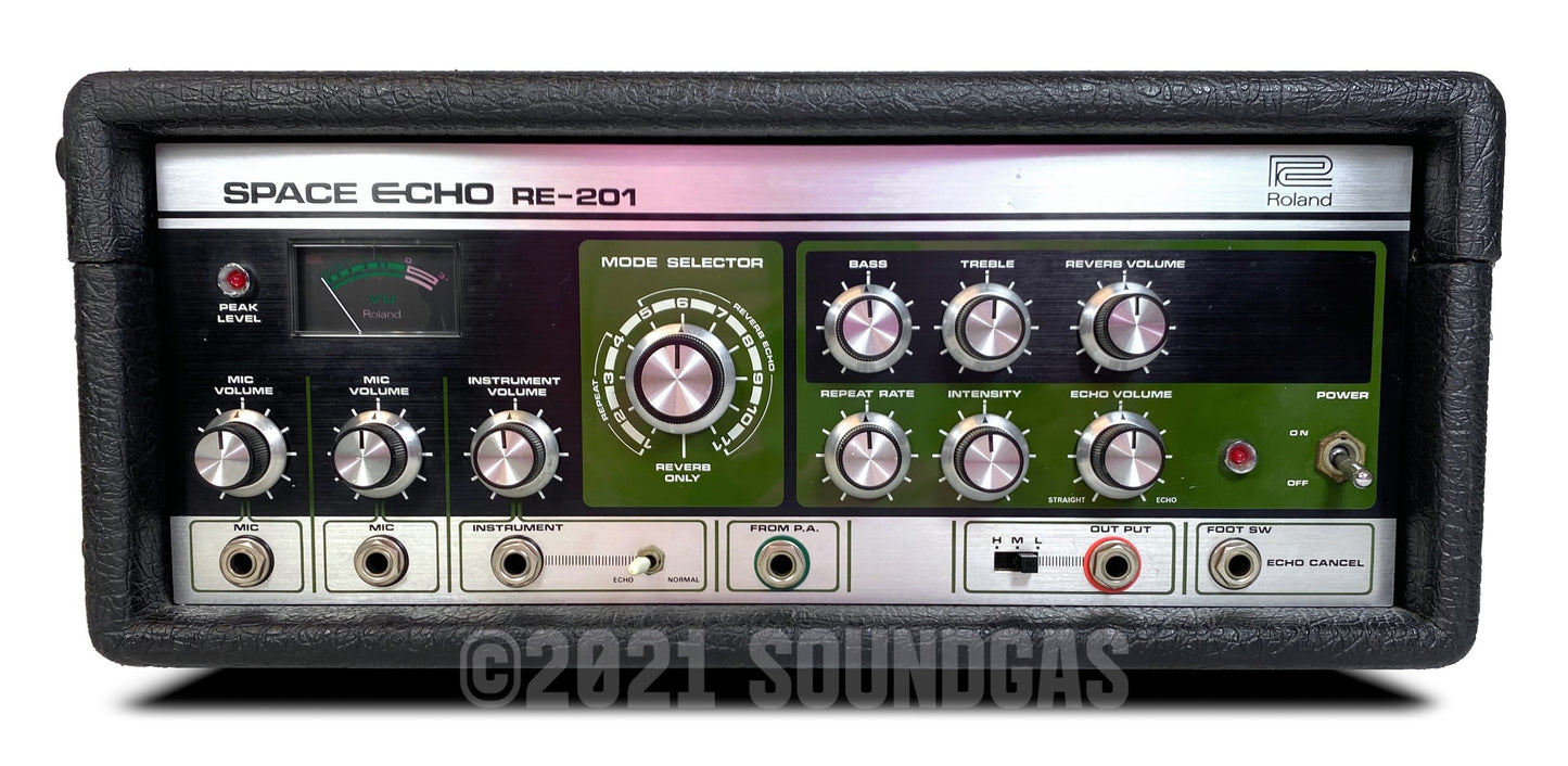 Roland RE-201 Space Echo, Early Preamp Mod