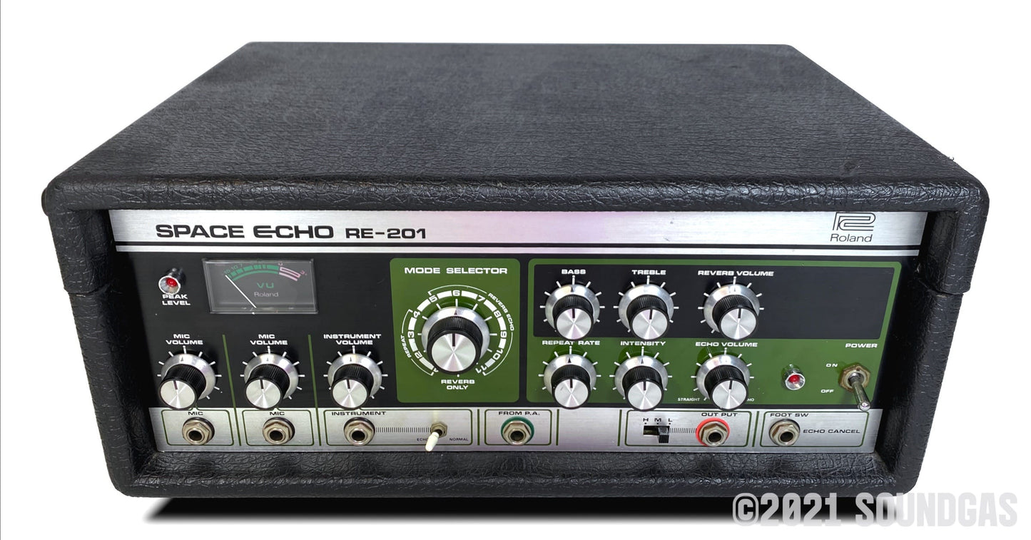 Roland RE-201 Space Echo, Early Preamp Mod