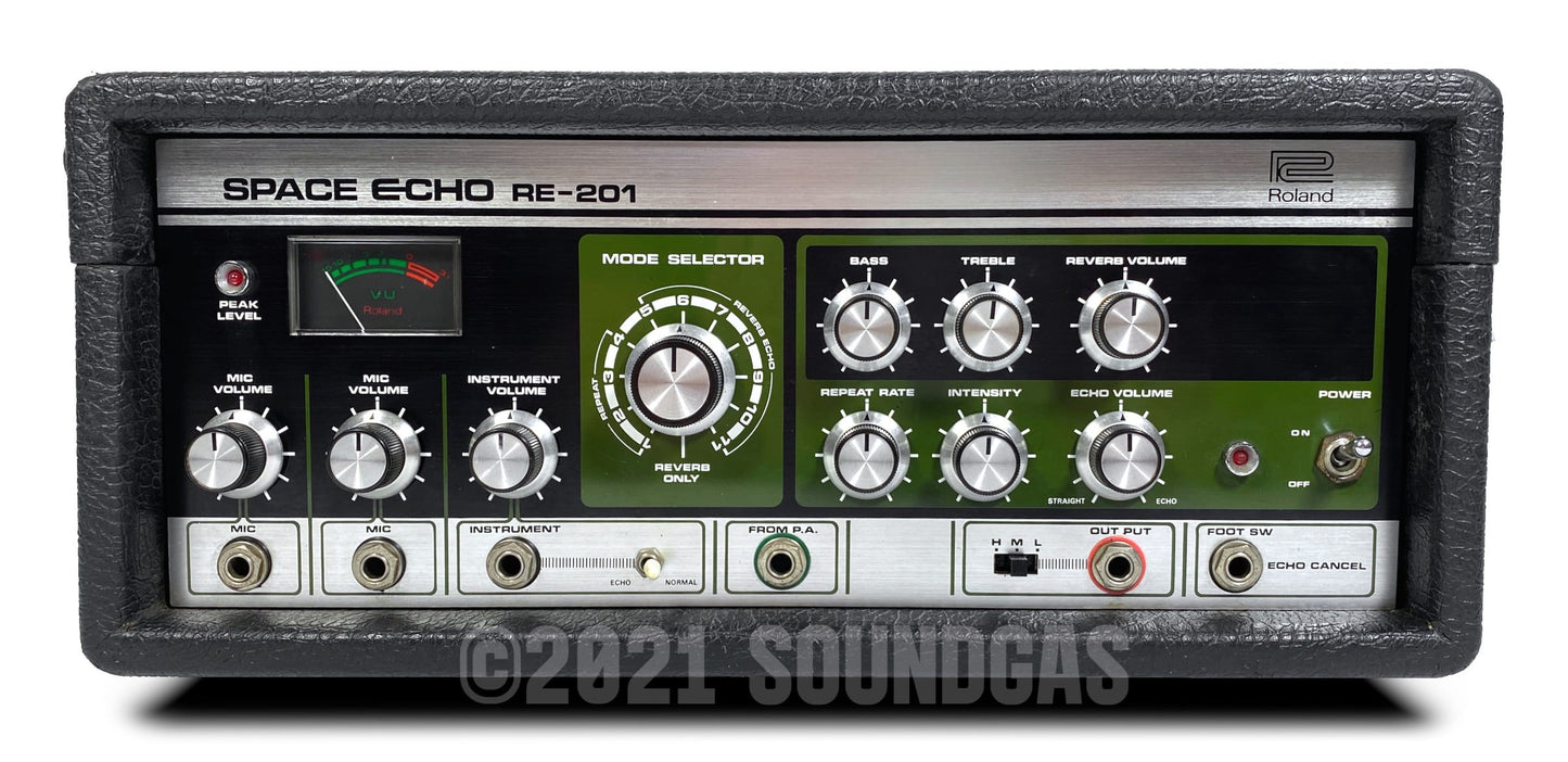 Roland RE-201 Space Echo - Preamp Mod, Near Mint