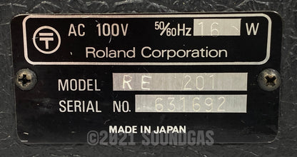 Roland RE-201 Space Echo - Preamp Mod, Near Mint